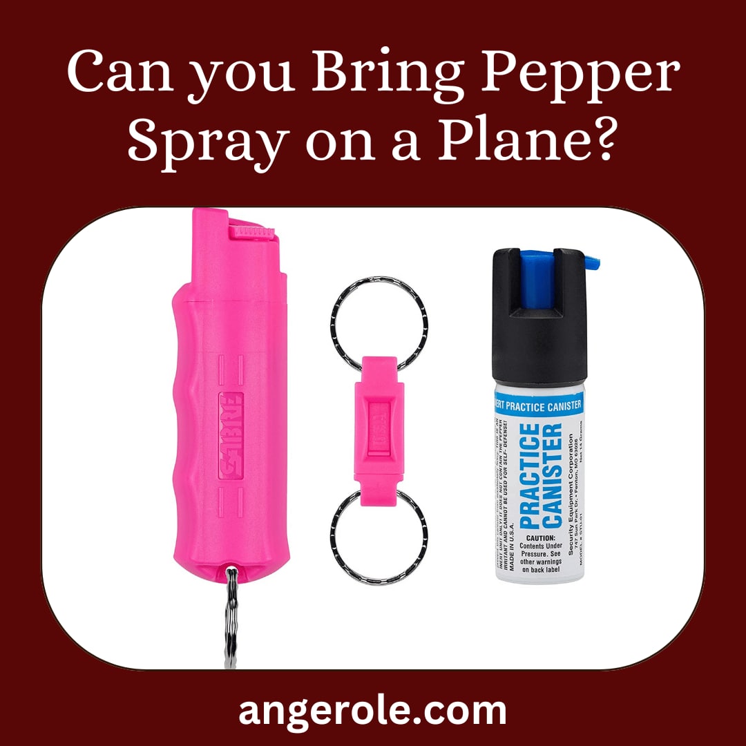 Can you Bring Pepper Spray on a Plane